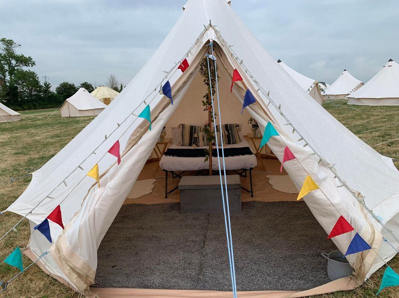 Glamping Eastnor Castle Mud Bath